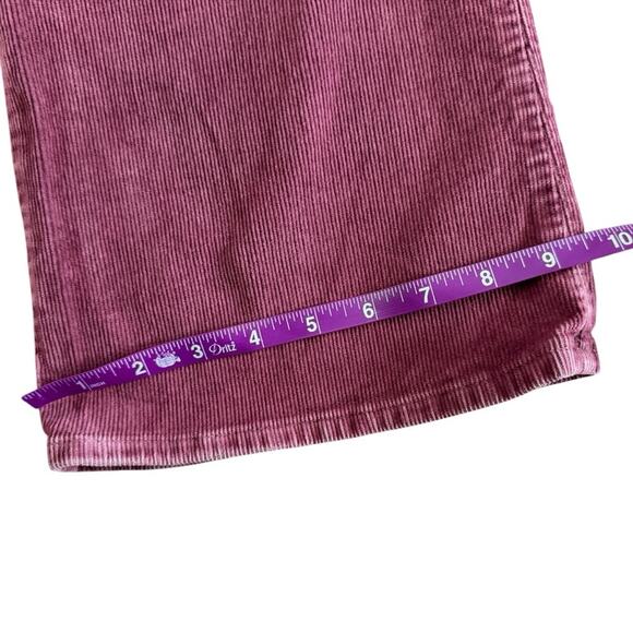 VTG Blue Cult corduroy pants Women's Sz 30 30x33 Mauve low rise bootcut Y2K USA - Picture 13 of 16